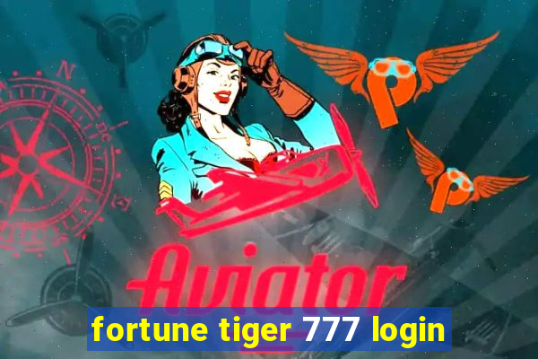 fortune tiger 777 login