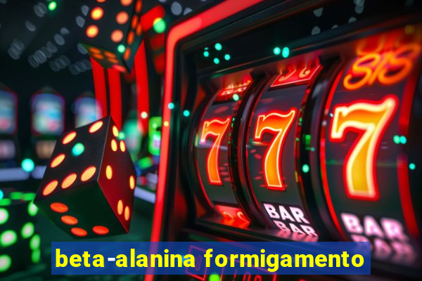 beta-alanina formigamento