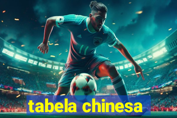 tabela chinesa