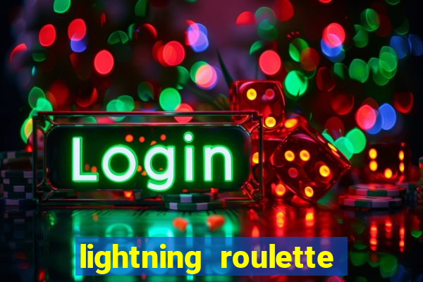 lightning roulette como jogar