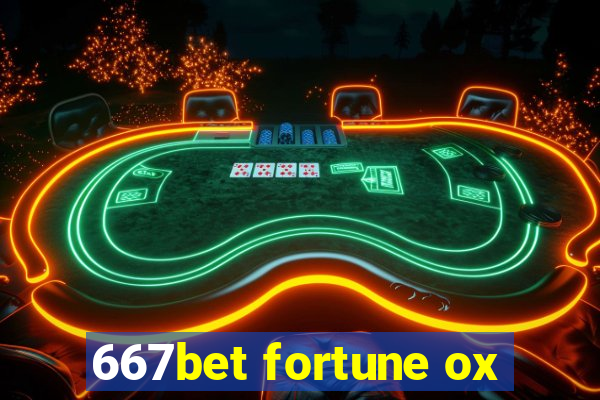 667bet fortune ox