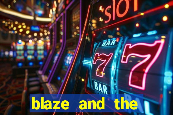 blaze and the monster machines logo font