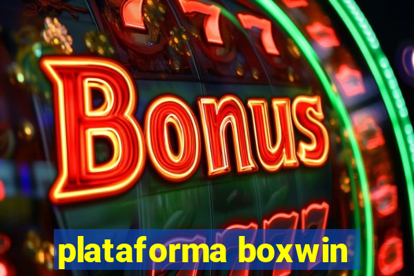 plataforma boxwin