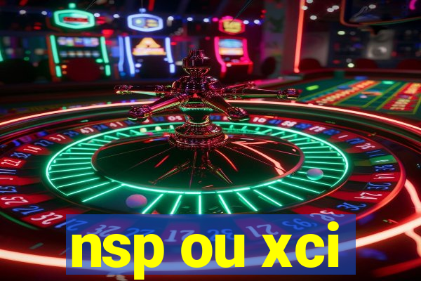 nsp ou xci