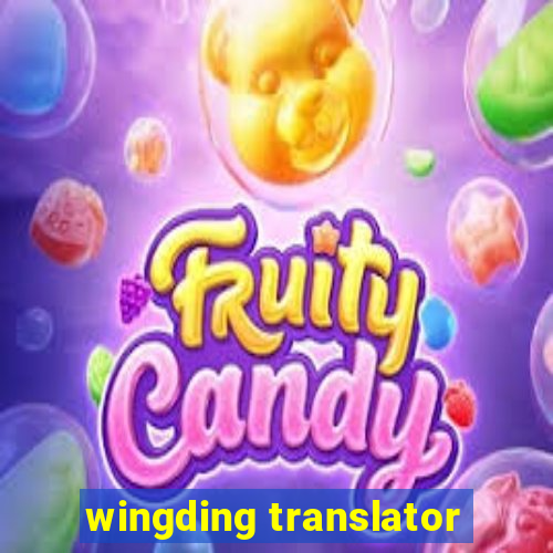 wingding translator