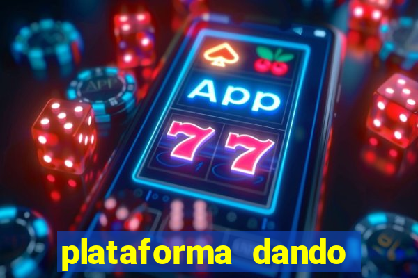 plataforma dando bonus de cadastro