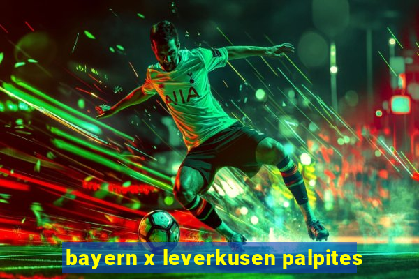 bayern x leverkusen palpites