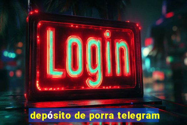 depósito de porra telegram