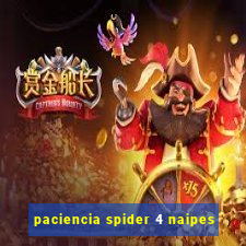 paciencia spider 4 naipes