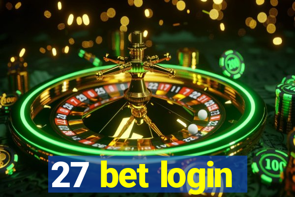 27 bet login