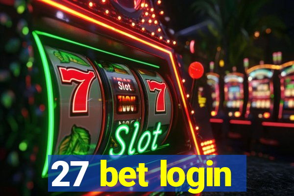 27 bet login