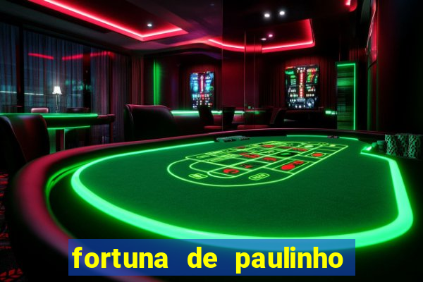 fortuna de paulinho roupa nova