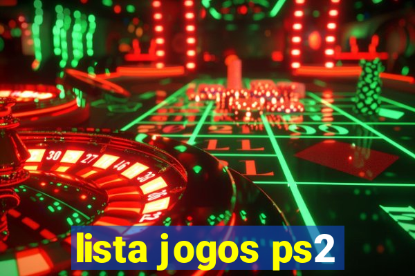 lista jogos ps2