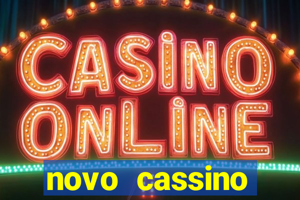 novo cassino pagando no cadastro