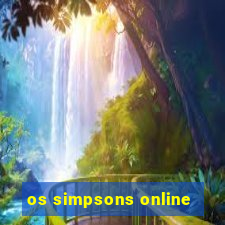 os simpsons online