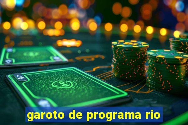 garoto de programa rio