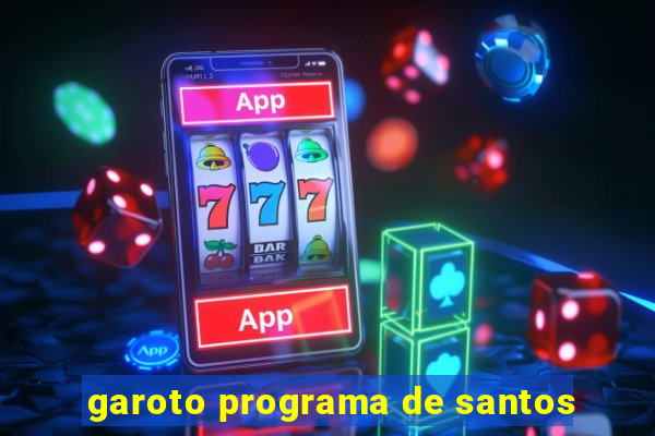 garoto programa de santos