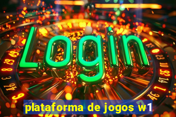 plataforma de jogos w1