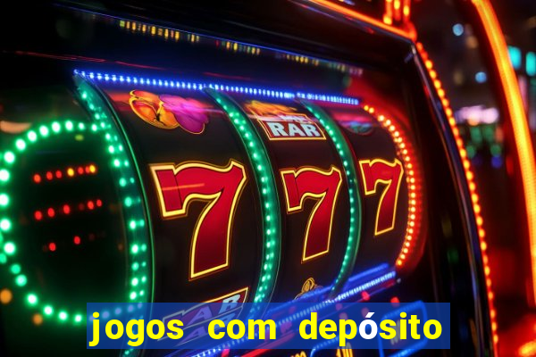 jogos com depósito de 50 centavos