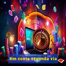 tim conta segunda via