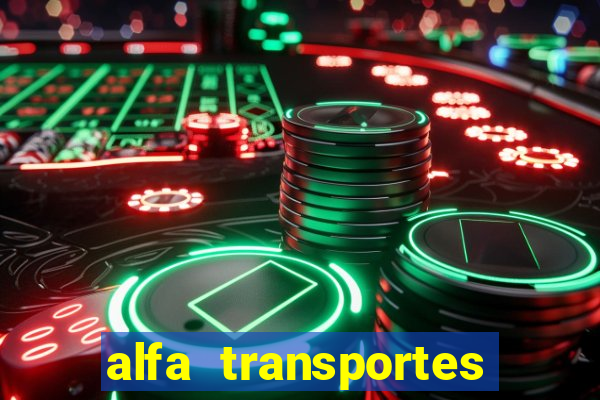 alfa transportes novo hamburgo