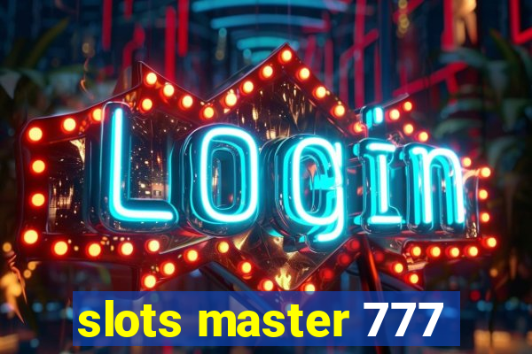 slots master 777