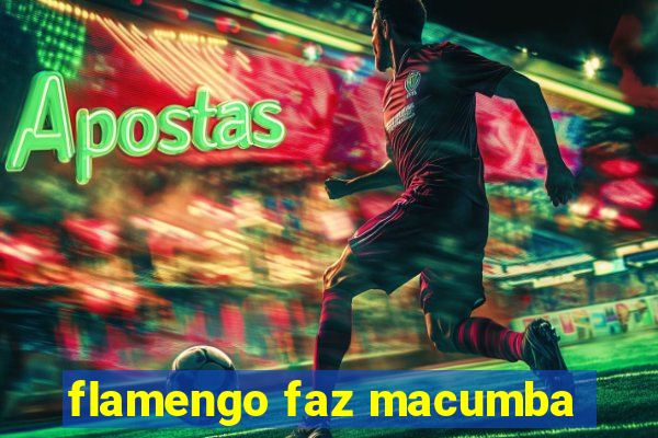 flamengo faz macumba