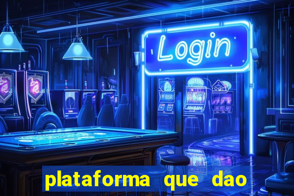 plataforma que dao bonus no cadastro