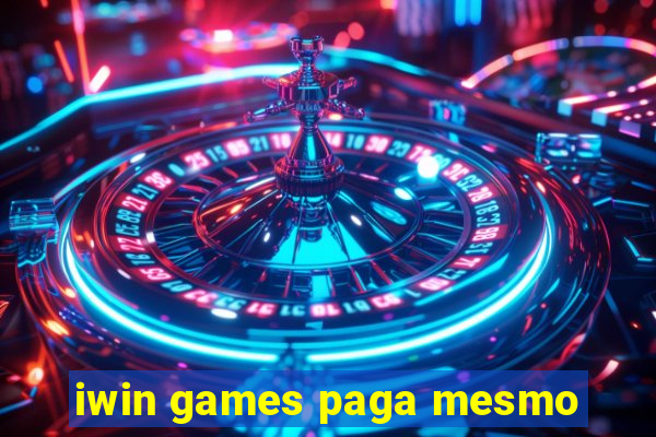 iwin games paga mesmo