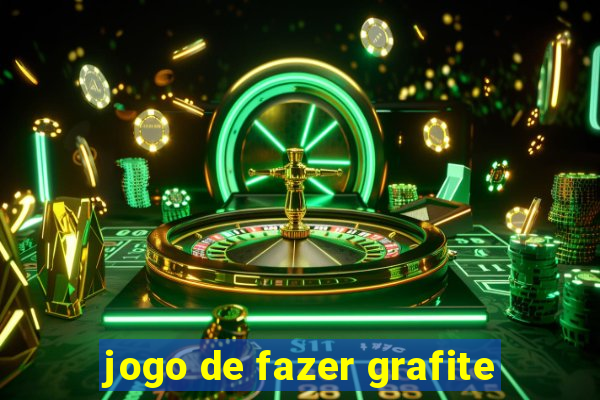 jogo de fazer grafite