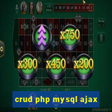 crud php mysql ajax