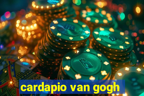 cardapio van gogh