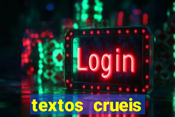 textos crueis demais pdf