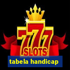 tabela handicap