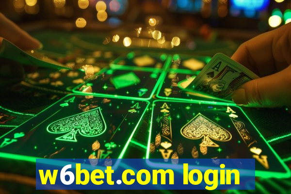 w6bet.com login