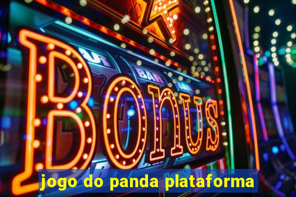 jogo do panda plataforma