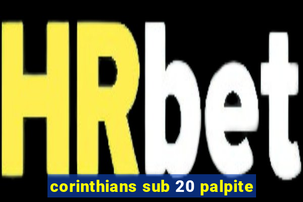 corinthians sub 20 palpite