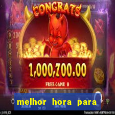 melhor hora para jogar fortune rabbit