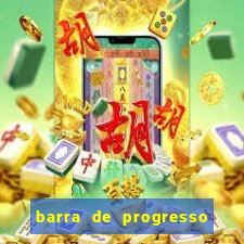 barra de progresso 99 blaze o que significa