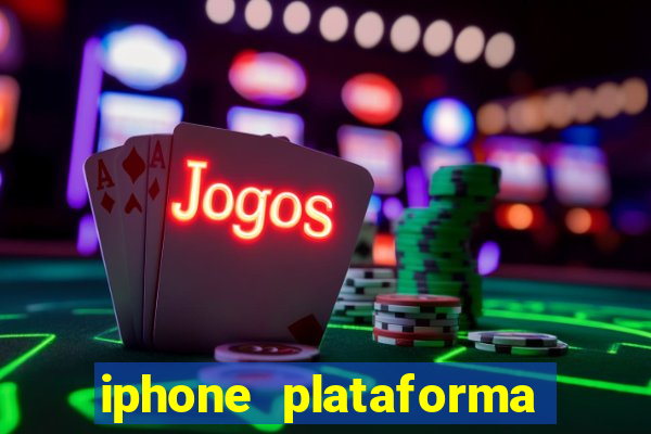 iphone plataforma de jogos