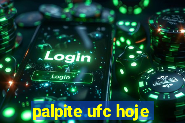 palpite ufc hoje