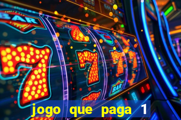 jogo que paga 1 real no pix