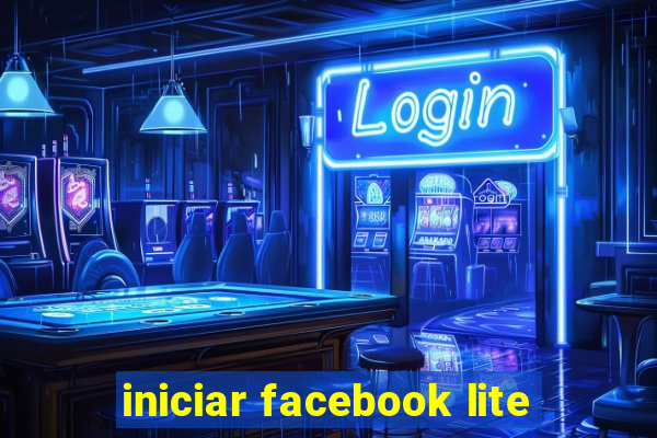 iniciar facebook lite