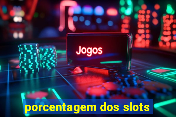 porcentagem dos slots