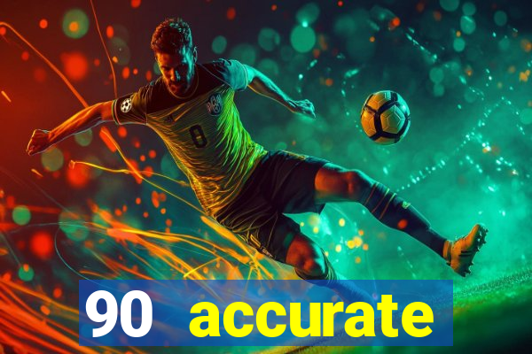 90 accurate football predictions