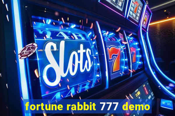 fortune rabbit 777 demo