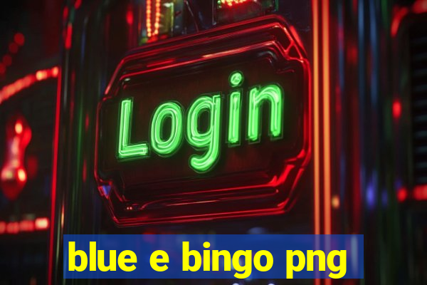 blue e bingo png