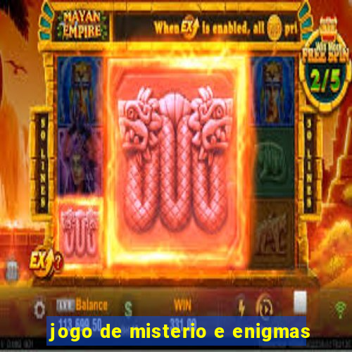 jogo de misterio e enigmas