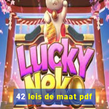 42 leis de maat pdf