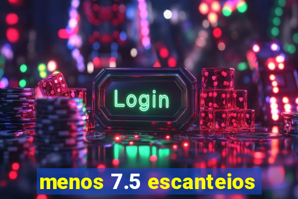 menos 7.5 escanteios